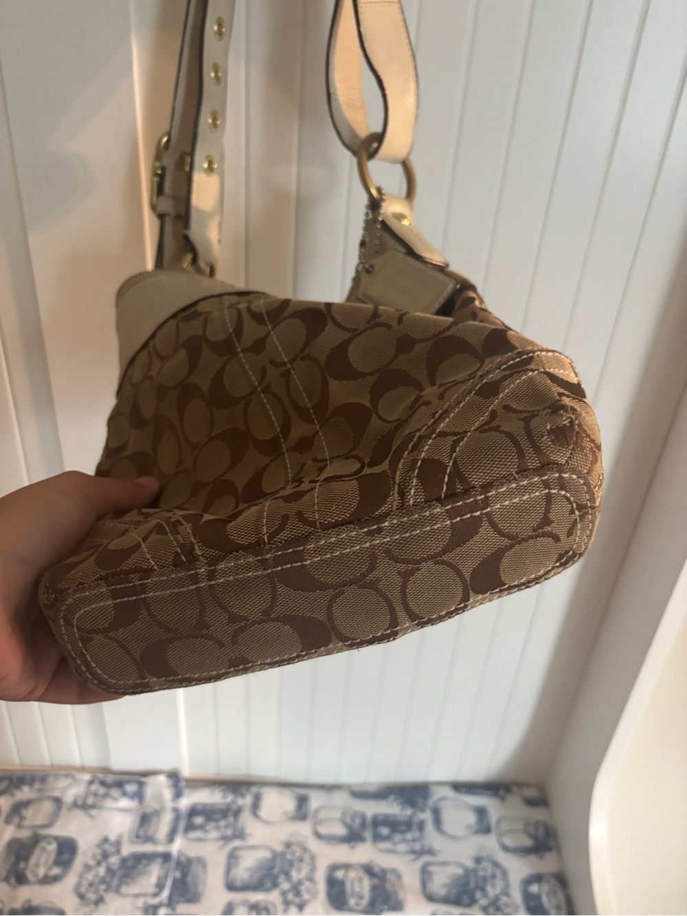 Y2K 2006 Vintage Coach Legacy Bucket Bag - Picture 9 of 11